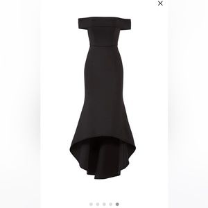 Black Halo | Leta gown | strapless black gown | size 0